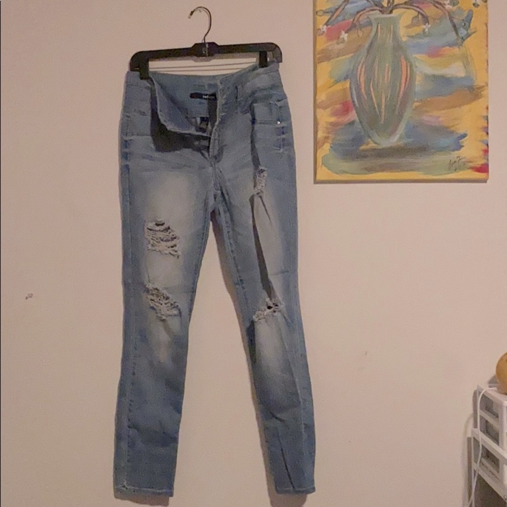 High waist cutouts